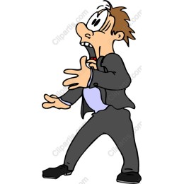 Surprised Cartoon Character