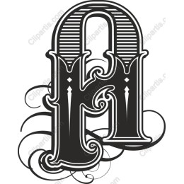 Ornate Letter H