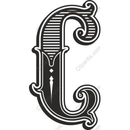 Ornate Letter C