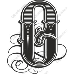 Ornate Vintage Letter G