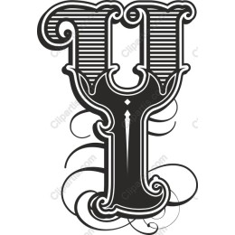Elegant Y Monogram
