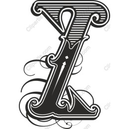 Elegant Ornate Letter L
