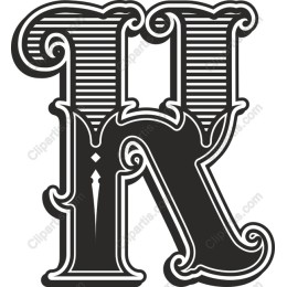 Vintage Letter K