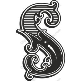 Elegant Ornate Letter
