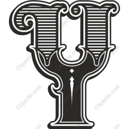 Ornate Letter Y