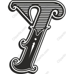 Vintage Letter Y