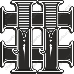 Stylized H