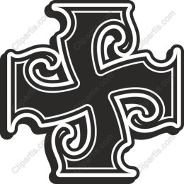 Ornate Stylized Cross