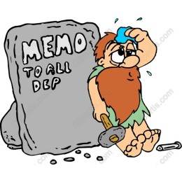 Caveman's Memo: Humorous