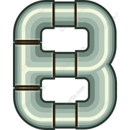 Stylish Letter B
