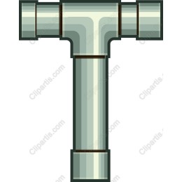T-Shaped Plumbing Pipe