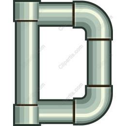 Piping Letter D