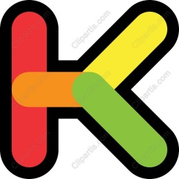Geometric Letter K