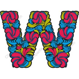 Floral W