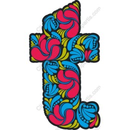 Vibrant Floral Number 1