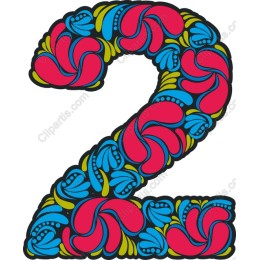 Floral Number 2