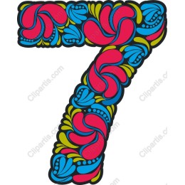 Floral Number 7