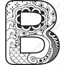Artistic Letter B