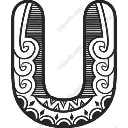 Elegant Ornamental U