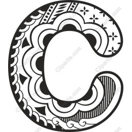 Ornate Letter C