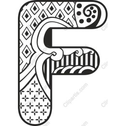 Elegant F Monogram