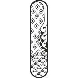Elegant Black and White Patterned