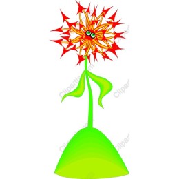 Spiky Sunshine Flower