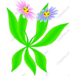 Cheerful Whimsical Flower