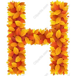 Leafy Letter H
