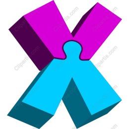 Vibrant 3D Puzzle Piece
