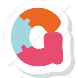 Vibrant Letter G