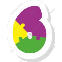 Colorful Puzzle Number 6