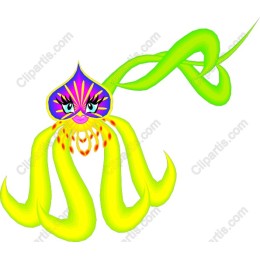 Vibrant Cartoon Octopus