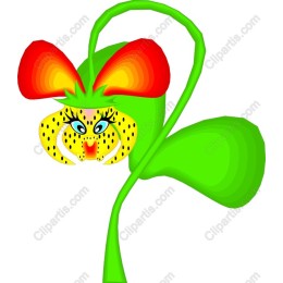 Vibrant Whimsical Flower