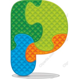 Puzzle Letter P
