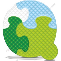 Eco-Friendly Puzzle Piece