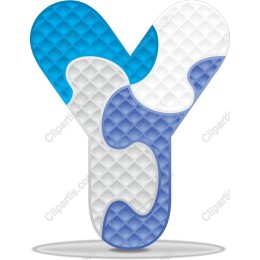 Vibrant Y with Waffle Texture