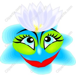 Dreamy Water Lily Face