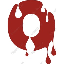 Unique Dripping Letter O