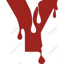 Dripping Letter Y