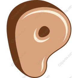 Stylized Meat Cut
