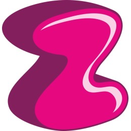 Pink Abstract Shape