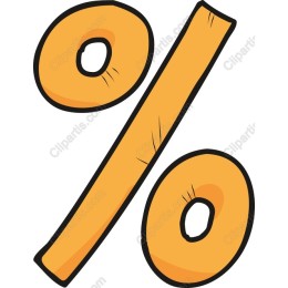 Stylized Percentage Symbol