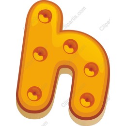 Cheesy Letter 'H'