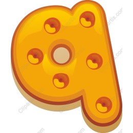 Cheesy Letter A