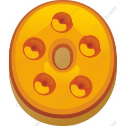 Halved Fruit