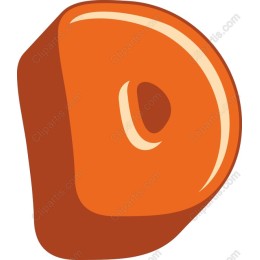 Chunky Letter D