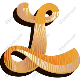Wooden Letter L