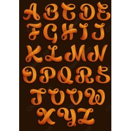 Premium Wooden Alphabet Set