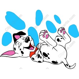 Joyful Dalmatian Puppy